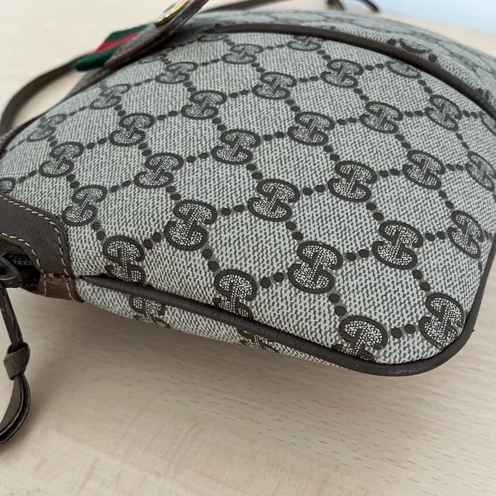 Gucci GG Supreme Ophidia Crossbody Clutch Vintage EUC Circa 1980 - Picture 8 of 17